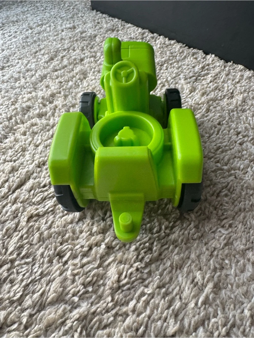 Fisher-Price Little People Green Tractor Vehicle Toy